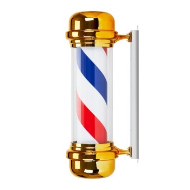 GABBIANO besisukantis šviestuvas-lempa BARBER salonams BB-02, auksinės spalvos GABBIANO besisukantis šviestuvas-lempa BARBER salonams BB-02, auksinės spalvos