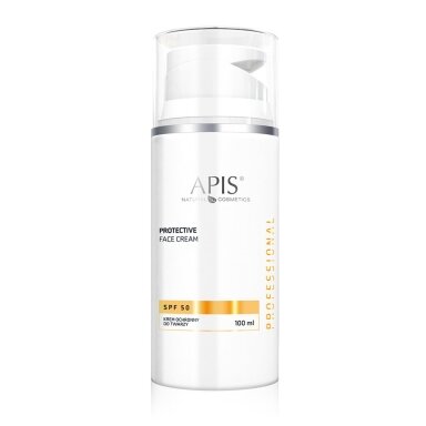 APIS PROFESSIONAL apsauginis veido kremas su argano ir karotino aliejais, vitaminu E su SPF 50, 100 ml APIS PROFESSIONAL apsauginis veido kremas su argano ir karotino aliejais, vitaminu E su SPF 50, 100 ml