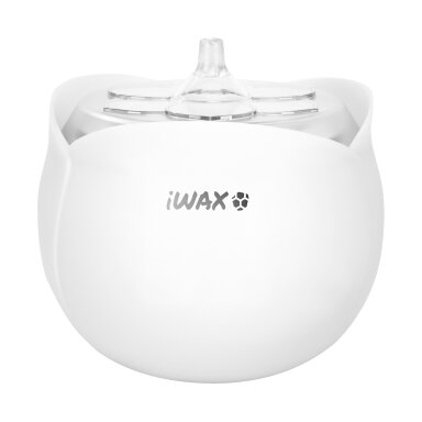 Profesionalus vaško šildytuvas IWAX FLOWER 450 ml, baltos spalvos Profesionalus vaško šildytuvas IWAX FLOWER 450 ml, baltos spalvos