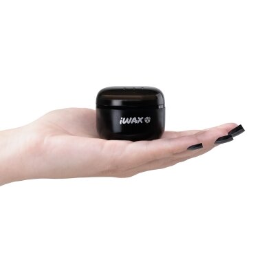 IWAX MINI depiliacijos rinkinys veido sričiai, juodos spalvos IWAX MINI depiliacijos rinkinys veido sričiai, juodos spalvos