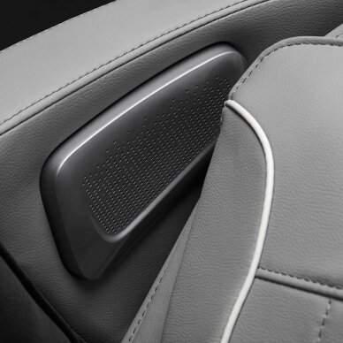 SAKURA COMFORT PLUS 806 kėdė su masažo funkcija ir integruotu Bluetooth, pilkos spalvos 11 SAKURA COMFORT PLUS 806 kėdė su masažo funkcija ir integruotu Bluetooth, pilkos spalvos 11