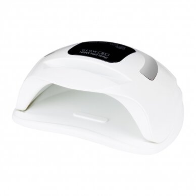 Profesionali UV/LED nagų lempa manikiūrui GLOW S1 DUAL 168W, sidabrinės spalvos 1 Profesionali UV/LED nagų lempa manikiūrui GLOW S1 DUAL 168W, sidabrinės spalvos 1