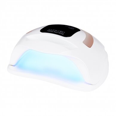 Profesionali UV/LED nagų lempa manikiūrui GLOW S1 DUAL 168W, auksinės spalvos Profesionali UV/LED nagų lempa manikiūrui GLOW S1 DUAL 168W, auksinės spalvos