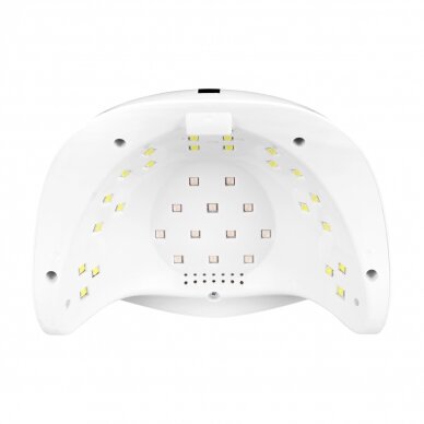 Profesionali UV/LED nagų lempa manikiūrui GLOW S1 DUAL 168W, auksinės spalvos 4 Profesionali UV/LED nagų lempa manikiūrui GLOW S1 DUAL 168W, auksinės spalvos 4