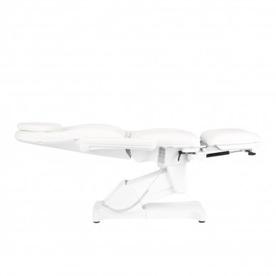 Profesionalus elektrinis pedikiūro gultas-lova SILLON BASIC PEDI, 3 variklių, baltos spalvos 5 Profesionalus elektrinis pedikiūro gultas-lova SILLON BASIC PEDI, 3 variklių, baltos spalvos 5