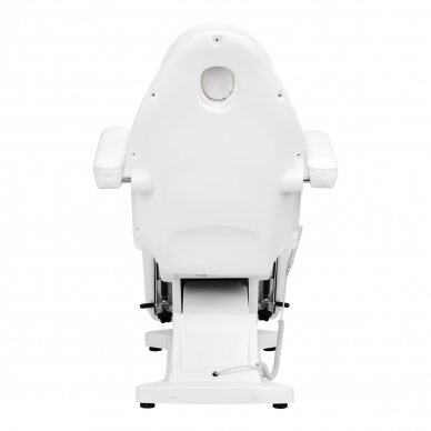 Profesionalus elektrinis pedikiūro gultas-lova SILLON BASIC PEDI, 3 variklių, baltos spalvos 9 Profesionalus elektrinis pedikiūro gultas-lova SILLON BASIC PEDI, 3 variklių, baltos spalvos 9