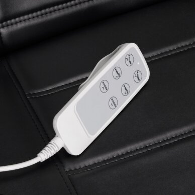 Profesionalus elektrinis gultas-lova kosmetologams SILLON Lux 273B, 3 variklių, juodos spalvos 15 Profesionalus elektrinis gultas-lova kosmetologams SILLON Lux 273B, 3 variklių, juodos spalvos 15