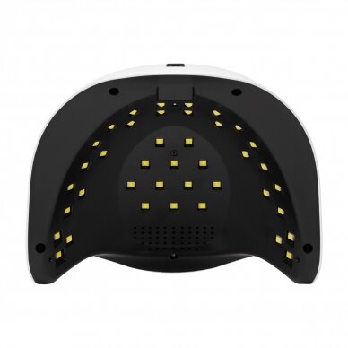 Profesionali UV/LED nagų lempa manikiūrui GLOW V1 168W, baltos spalvos 7
