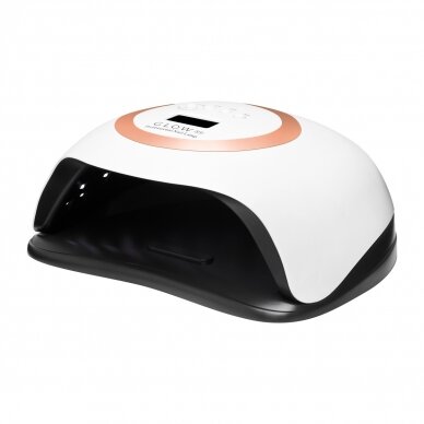 Profesionali UV/LED nagų lempa manikiūrui GLOW V1 DUAL 168W, baltos spalvos 1 Profesionali UV/LED nagų lempa manikiūrui GLOW V1 DUAL 168W, baltos spalvos 1