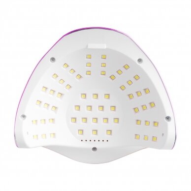 Profesionali UV/LED nagų lempa manikiūrui GLOW F2 RP 220W, fuksijos spalvos 6 Profesionali UV/LED nagų lempa manikiūrui GLOW F2 RP 220W, fuksijos spalvos 6