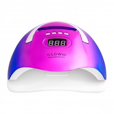 Profesionali UV/LED nagų lempa manikiūrui GLOW F2 RN 220W, fuksijos/mėlynos spalvos 2 Profesionali UV/LED nagų lempa manikiūrui GLOW F2 RN 220W, fuksijos/mėlynos spalvos 2