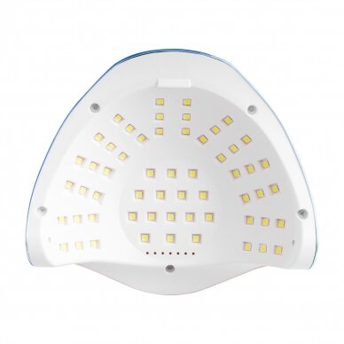 Profesionali UV/LED nagų lempa manikiūrui GLOW F2 RN 220W, fuksijos/mėlynos spalvos 6