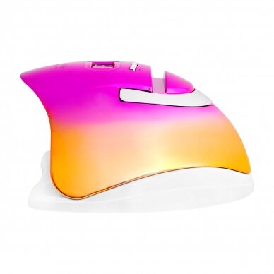 Profesionali UV/LED nagų lempa manikiūrui GLOW F2 RC 220W, fuksijos/auksinės spalvos 4 Profesionali UV/LED nagų lempa manikiūrui GLOW F2 RC 220W, fuksijos/auksinės spalvos 4
