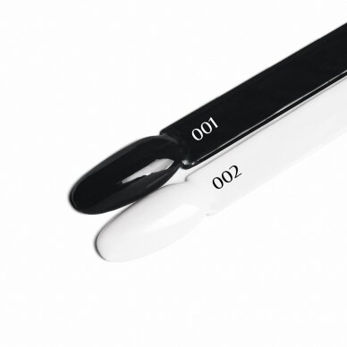 OCHO NAILS ilgalaikis hibridinis nagų lakas manikiūrui WHITE 001, 5 g. 3 OCHO NAILS ilgalaikis hibridinis nagų lakas manikiūrui WHITE 001, 5 g. 3