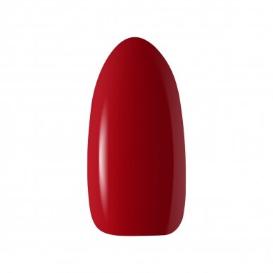OCHO NAILS ilgalaikis hibridinis nagų lakas manikiūrui RED 207, 5 g. 1 OCHO NAILS ilgalaikis hibridinis nagų lakas manikiūrui RED 207, 5 g. 1