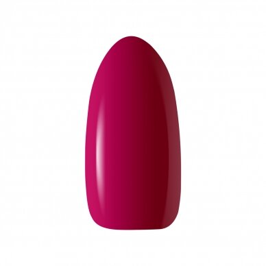 OCHO NAILS ilgalaikis hibridinis nagų lakas RED 210, 5 g. 1 OCHO NAILS ilgalaikis hibridinis nagų lakas RED 210, 5 g. 1