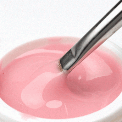 OCHO NAILS vienfazis statybinis nagų priauginimo gelis PINK, 15 g. 2 OCHO NAILS vienfazis statybinis nagų priauginimo gelis PINK, 15 g. 2