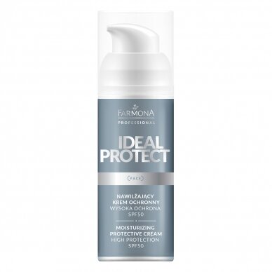 FARMONA IDEAL PROTECT drėkinantis veido kremas su SPF50, 50 ml. FARMONA IDEAL PROTECT drėkinantis veido kremas su SPF50, 50 ml.