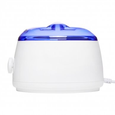 Profesionalus vaško šildytuvas skardinėms ir granulėms IWAX 100 400ML 100W, baltos spalvos 3 Profesionalus vaško šildytuvas skardinėms ir granulėms IWAX 100 400ML 100W, baltos spalvos 3