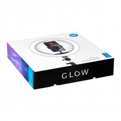 GLOW profesionali makiažo lempa LED RING 10" bsc su stovu 10W 9 GLOW profesionali makiažo lempa LED RING 10" bsc su stovu 10W 9