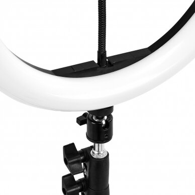 GLOW profesionali makiažo lempa LED RING 13" bsc su stovu 10W 11 GLOW profesionali makiažo lempa LED RING 13" bsc su stovu 10W 11