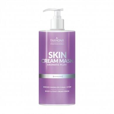 FARMONA AROMATIC PLUM kūno ir kojų kremas - kaukė, slyvų kvapo, 500 ml FARMONA AROMATIC PLUM kūno ir kojų kremas - kaukė, slyvų kvapo, 500 ml
