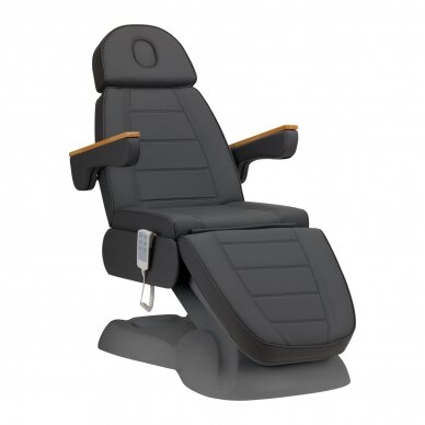 Profesionalus elektrinis gultas-lova kosmetologams SILLON LUX 273B, 3 variklių, pilkos spalvos Profesionalus elektrinis gultas-lova kosmetologams SILLON LUX 273B, 3 variklių, pilkos spalvos
