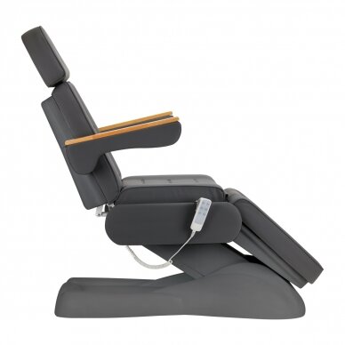Profesionalus elektrinis gultas-lova kosmetologams SILLON LUX 273B, 3 variklių, pilkos spalvos 1 Profesionalus elektrinis gultas-lova kosmetologams SILLON LUX 273B, 3 variklių, pilkos spalvos 1