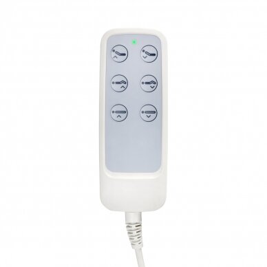 Profesionalus elektrinis gultas-lova kosmetologams SILLON LUX 273B, 3 variklių, pilkos spalvos 12 Profesionalus elektrinis gultas-lova kosmetologams SILLON LUX 273B, 3 variklių, pilkos spalvos 12