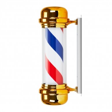 GABBIANO besisukantis šviestuvas-lempa BARBER salonams BB-02, auksinės spalvos 1 GABBIANO besisukantis šviestuvas-lempa BARBER salonams BB-02, auksinės spalvos 1