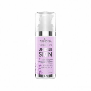 FARMONA UNIQUE SKIN efektyviai liftinguojantis veido kremas TENS'UP, 50 ml. FARMONA UNIQUE SKIN efektyviai liftinguojantis veido kremas TENS'UP, 50 ml.
