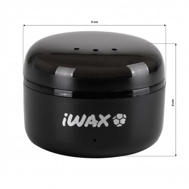 IWAX MINI depiliacijos rinkinys veido sričiai, juodos spalvos 6 IWAX MINI depiliacijos rinkinys veido sričiai, juodos spalvos 6