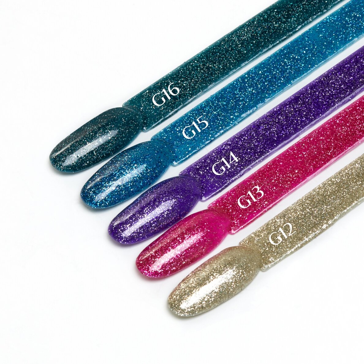 OCHO NAILS ilgalaikis hibridinis nagų lakas manikiūrui GLITTER G13, 5 g. 3 OCHO NAILS ilgalaikis hibridinis nagų lakas manikiūrui GLITTER G13, 5 g. 3