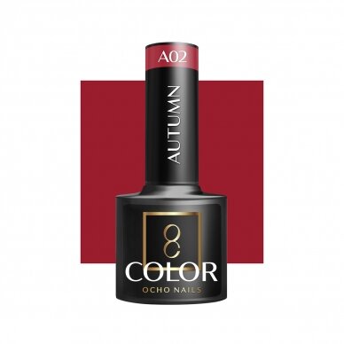 OCHO NAILS ilgalaikis hibridinis nagų lakas manikiūrui AUTUMN A02, 5g OCHO NAILS ilgalaikis hibridinis nagų lakas manikiūrui AUTUMN A02, 5g