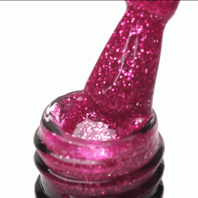 OCHO NAILS ilgalaikis hibridinis nagų lakas manikiūrui GLITTER G13, 5 g. 2 OCHO NAILS ilgalaikis hibridinis nagų lakas manikiūrui GLITTER G13, 5 g. 2