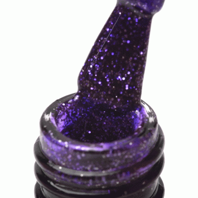 OCHO NAILS ilgalaikis hibridinis nagų lakas manikiūrui GLITTER G14, 5 g. 2 OCHO NAILS ilgalaikis hibridinis nagų lakas manikiūrui GLITTER G14, 5 g. 2