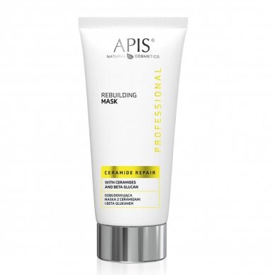 APIS CERAMIDE REPAIR regeneruojanti kaukė su keramidais ir beta gliukanu, 200 ml APIS CERAMIDE REPAIR regeneruojanti kaukė su keramidais ir beta gliukanu, 200 ml