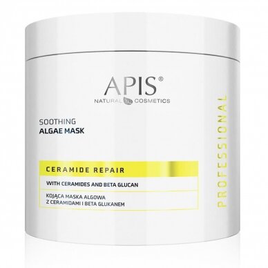 APIS CERAMIDE REPAIR raminanti dumblių kaukė su keramidais ir beta gliukanu, 200 g APIS CERAMIDE REPAIR raminanti dumblių kaukė su keramidais ir beta gliukanu, 200 g
