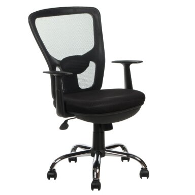 Registratūros, biuro kėdė CorpoComfort BX-4032EA, juodos spalvos Registratūros, biuro kėdė CorpoComfort BX-4032EA, juodos spalvos
