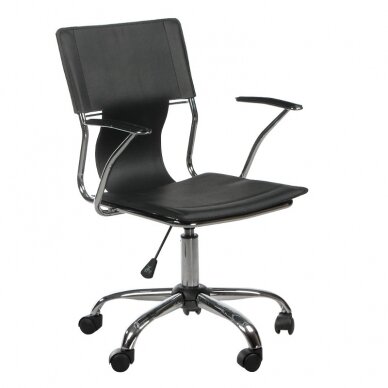 Registratūros, biuro kėdė CorpoComfort BX-2015, juodos spalvos Registratūros, biuro kėdė CorpoComfort BX-2015, juodos spalvos