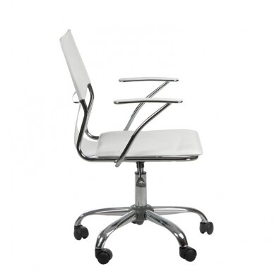 Registratūros, biuro kėdė CorpoComfort BX-2015, baltos spalvos 2 Registratūros, biuro kėdė CorpoComfort BX-2015, baltos spalvos 2