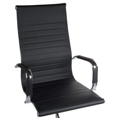 Registratūros, biuro kėdė CorpoComfort BX-2035, juodos spalvos 1 Registratūros, biuro kėdė CorpoComfort BX-2035, juodos spalvos 1