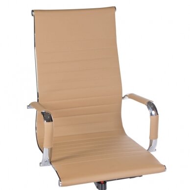 Registratūros, biuro kėdė CorpoComfort BX-2035, šviesiai rudos spalvos 1