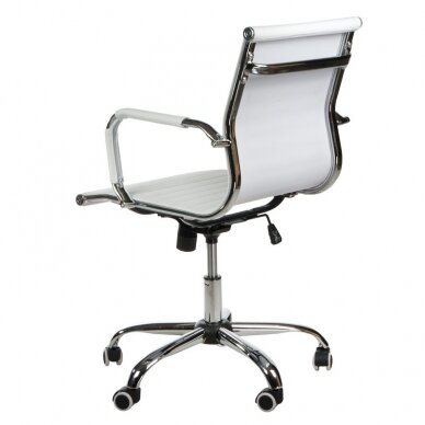 Registratūros, biuro kėdė CorpoComfort BX-5855, baltos spalvos 4 Registratūros, biuro kėdė CorpoComfort BX-5855, baltos spalvos 4