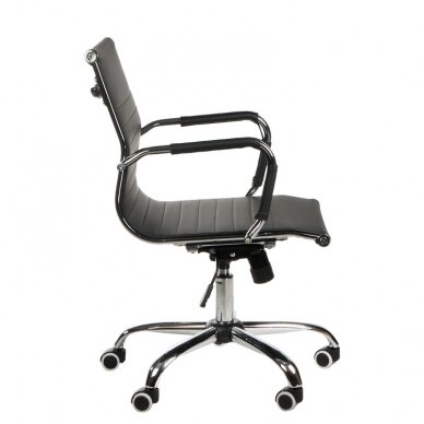 Registratūros, biuro kėdė CorpoComfort BX-5855, juodos spalvos 2 Registratūros, biuro kėdė CorpoComfort BX-5855, juodos spalvos 2