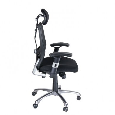 Registratūros, biuro kėdė CorpoComfort BX-4028A, juodos spalvos 4 Registratūros, biuro kėdė CorpoComfort BX-4028A, juodos spalvos 4