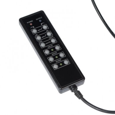 Profesionali elektrinė podologinė kėdė pedikiūro procedūroms su masažo funkcija BR-3820D, rudos spalvos 5