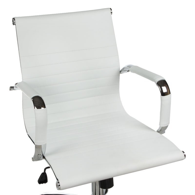 Registratūros, biuro kėdė CorpoComfort BX-5855, baltos spalvos 1 Registratūros, biuro kėdė CorpoComfort BX-5855, baltos spalvos 1