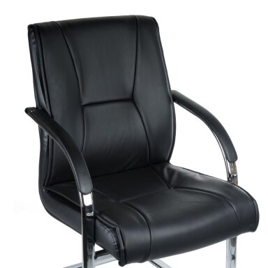 Konferencijų kėdė CorpoComfort BX-3345, juodos spalvos Konferencijų kėdė CorpoComfort BX-3345, juodos spalvos