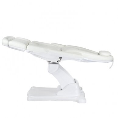 Profesionalus elektrinis gultas-lova kosmetologams Mazaro BR-6672, 4 variklių, baltos spalvos 5 Profesionalus elektrinis gultas-lova kosmetologams Mazaro BR-6672, 4 variklių, baltos spalvos 5